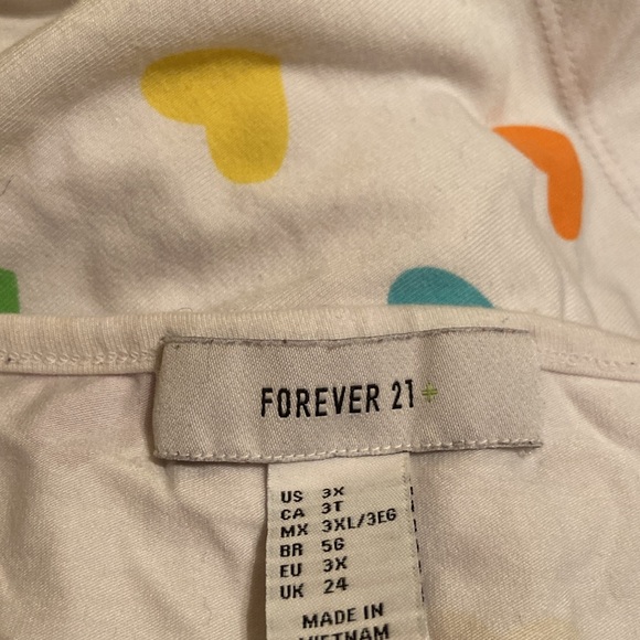 Forever 21 3X halter heart top - Picture 5 of 7